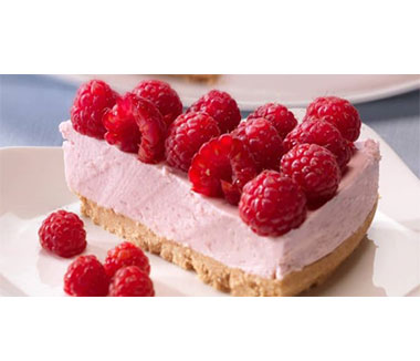 Raspberry or Strawberry Cheesecake