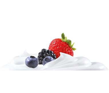 Yogurt with Red Fruits